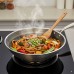 Stainless Steel Non-Stick Frying Pan – 32cm Honeycomb Skillet with Stay-Cool Handle, Induction Compatible, Scratch Resistant & Dishwasher Safe Cooking Pan
